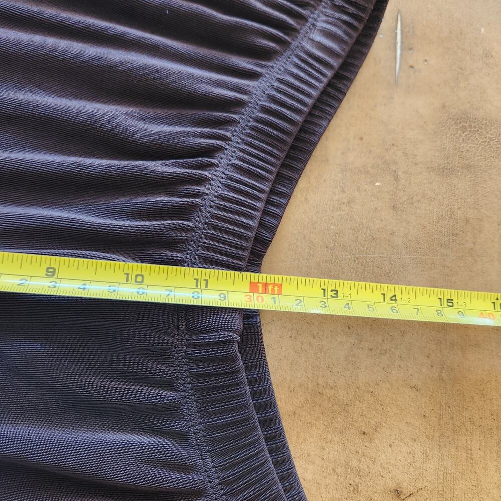 Chicos Travelers Pants Women 1S Chocolate Brown Slinky Knit Elastic Waist Dressy - Picture 14 of 16